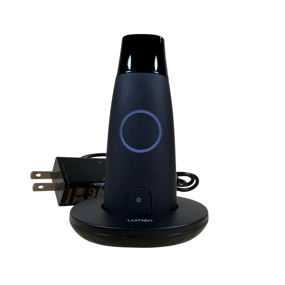 Lumen Metabolism Tracker Device Black Metabolic Health Monitor With Charger Base